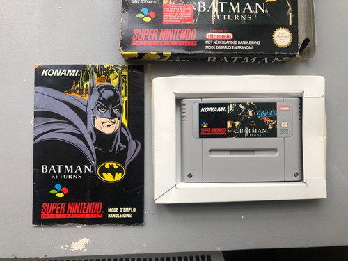 Snes super nintendo batman - nintendo,