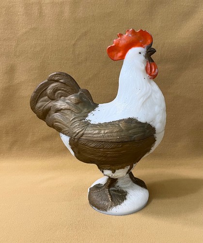 Boîte coq opaline - coq, en