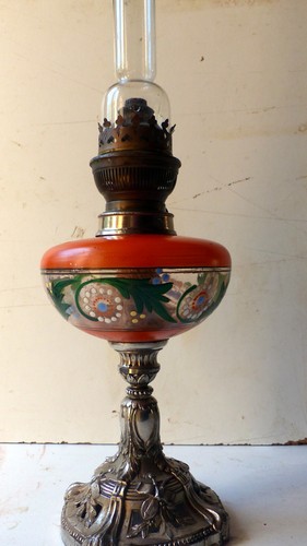 Ancienne lampe petrole - ancienne, a