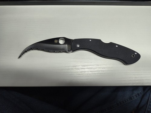 Spyderco civilian clipit black - spyderco,