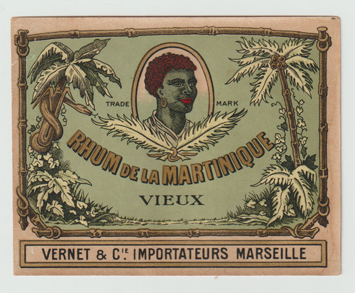 Ancienne etiquette rhum la - etiquette, de