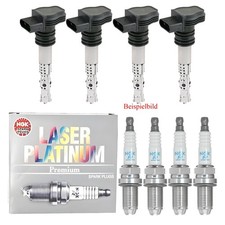 4X Bobine D'Allumage + 4X NGK