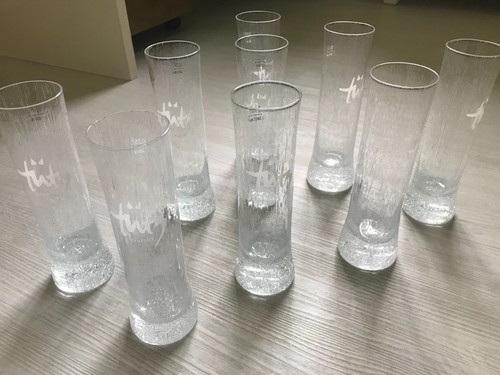 Lot verres bière - 9, à