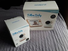 babyphone availand follow baby double caméra édition limitée bois