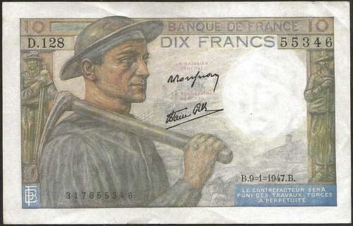 France billet 10 francs - -, de