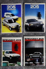 Brochures Publicitaire PEUGEOT 205.