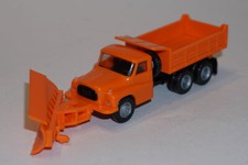 IGRA Tatra 148 porteur benne 3 essieux + lame chasse neige HO 1/87