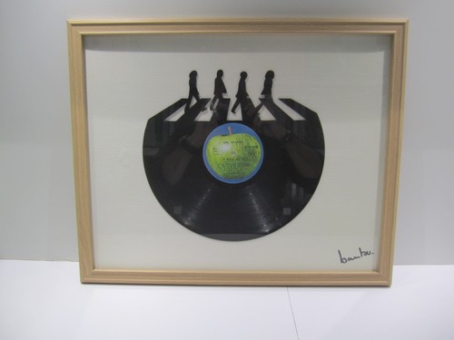 Cadre beatles disque - beatles, vinyle