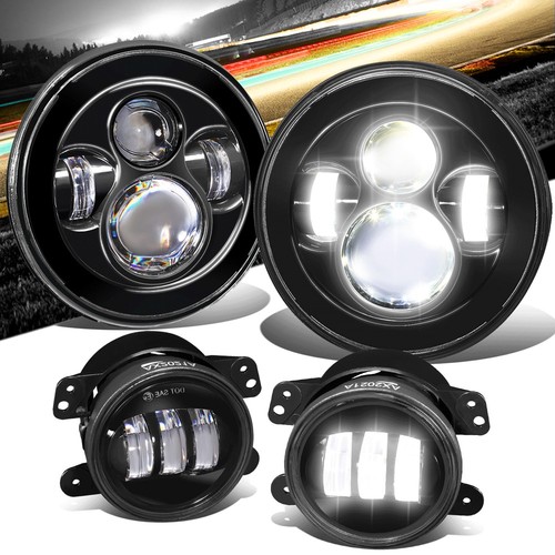 White amber halo led drl - amber,