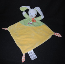 🐰Doudou lapin plat vert
