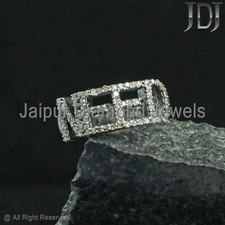 Bague Lettre Alphabet En