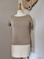 CAROLL : SUPERBE PULL BEIGE