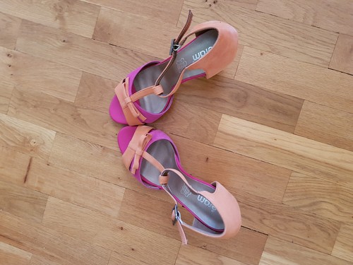 Sandales eram p38 rose fuschia - sandales,