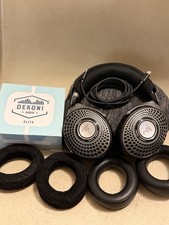 Focal Bathys Bluetooth Active NC Headphones Black + Luxury Dekoni Suede Ear Pads