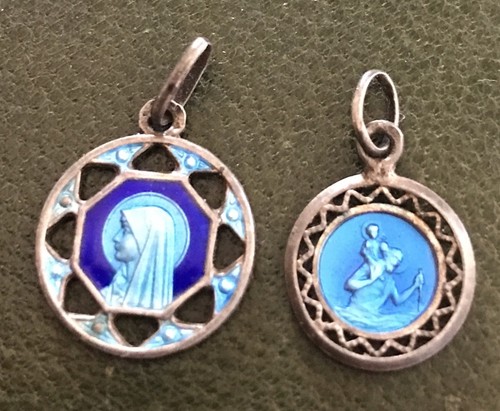 Médaille religieuse poinçon - médaille,
