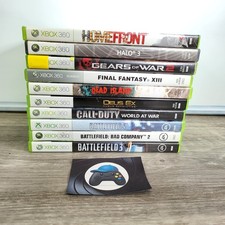 Lot de 10 jeux Xbox 360 en VF