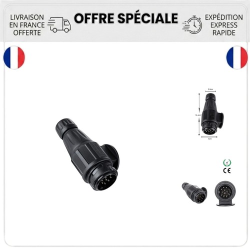 Prise remorque broches - prise, 13