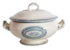 Soupiere legumier creil - soupiere,