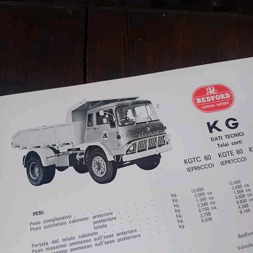 Brochure bedford series gm - brochure,