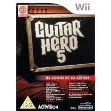 Jeu wii guitar hero - hero, 5