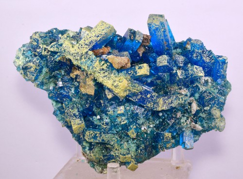 5cms chalcanthite naturelle - chalcanthite,