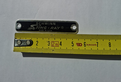 Plaque selle banane - de,