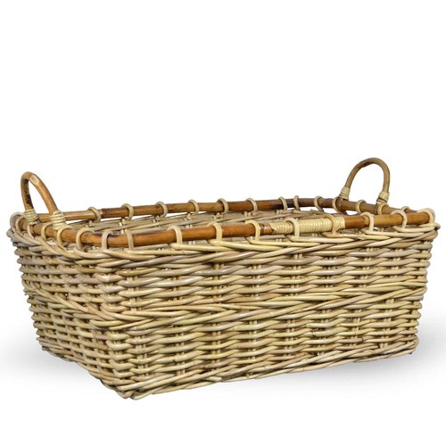 Panier rectangulaire bois - panier,