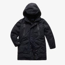 Veste Moto D'Hiver Blauer EASY PARKA Bleue Double Couche Imperméable