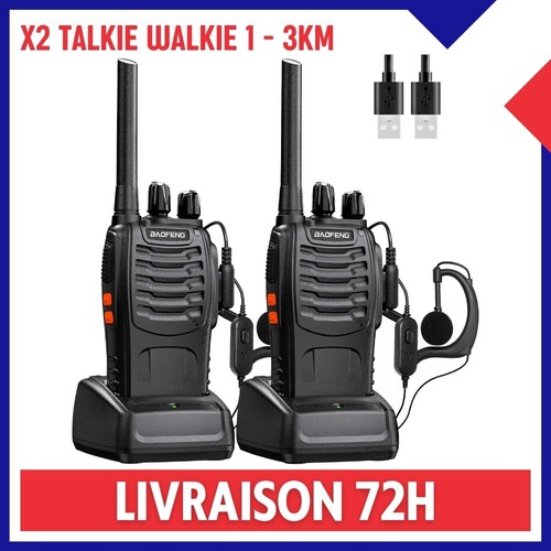 Talkie walkie longue - x2,