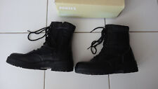 Chaussures Bottes Fostex noir Rangers Taille 41 Cuir Unisexe Militaire