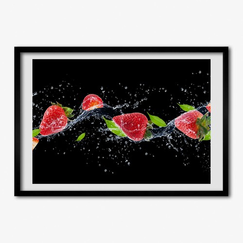 Tulup photo 70x50cm - tulup, cadre