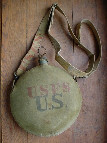 Army ww1 rare gourde - army,