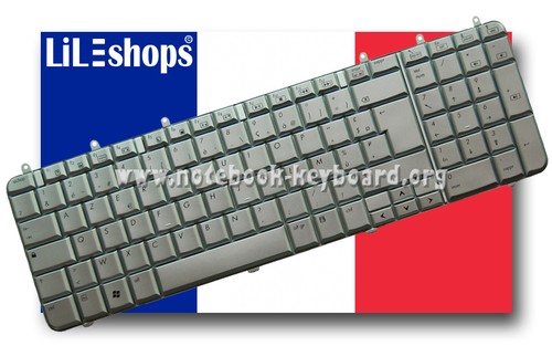 Clavier azerty argent - clavier, fr