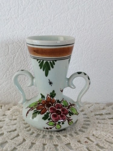 Ancien vase delft motif - delft,