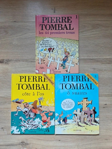 Pierre tombal 6 lot - tombal, bd