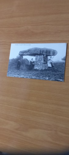 Cpa dolmen saint fort - de,