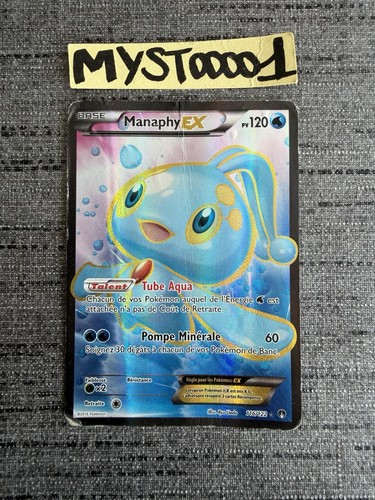 Carte pokémon manaphy - carte, ex