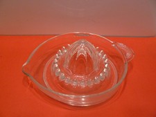 ancien grand presse citron  agrume en verre
