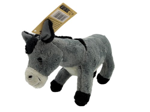Doudou âne animal gris mignon - doudou,