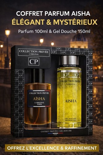 Coffret parfum aisha - coffret, 100ml
