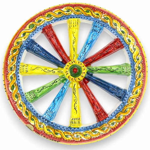 Roue charrette sicile - de,