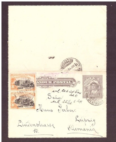 Chili mémorandum postal - mémorandum, /