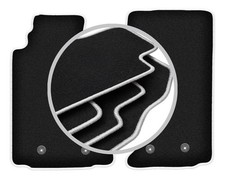 Tapis de sol en Velours noir