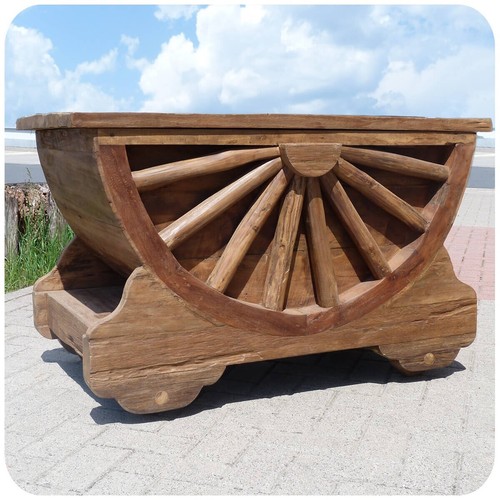Solide ferme bois teck - solide, en