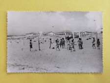 cpsm Rare 40 - GIRONS PLAGE (Landes) Sport collectif JEUX de BALLON Volley Ball