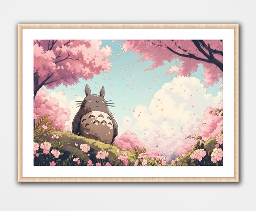 Neighbor totoro inspired - inspired, art