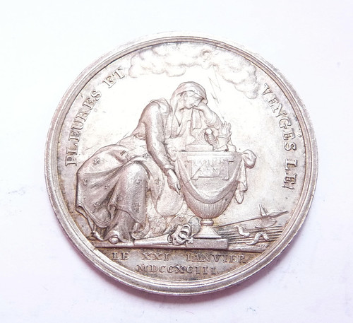 Louis xvi jeton argent - xvi, du