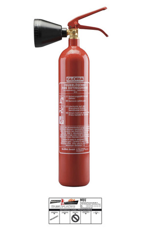 Gloria extincteur co2 - extincteur,