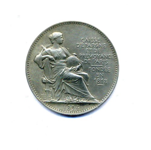 Médaille argent caisse - médaille,