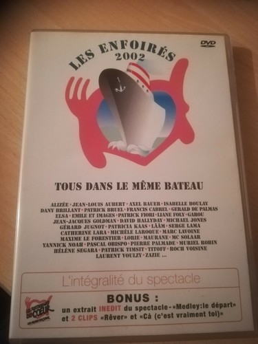 Rare dvd les enfoires - *,